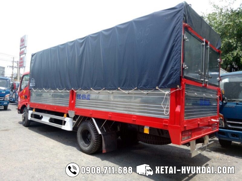 xe tải veam 2 tấn thùng dài 6m2