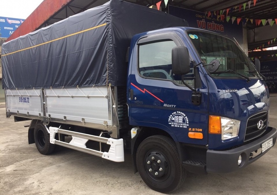 xe tải 2.5 tấn hyundai hd65