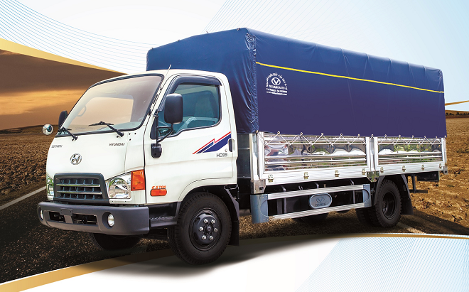 Xe tải Hyundai HD99  Xe tải Hyundai 65 tấn bền bĩ và mạnh mẻ nhất